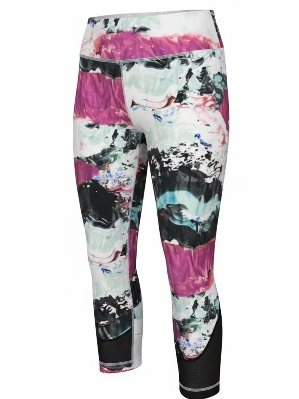 Lululemon Run Inspire Crop II – Pigment Wave Multi – Size 4